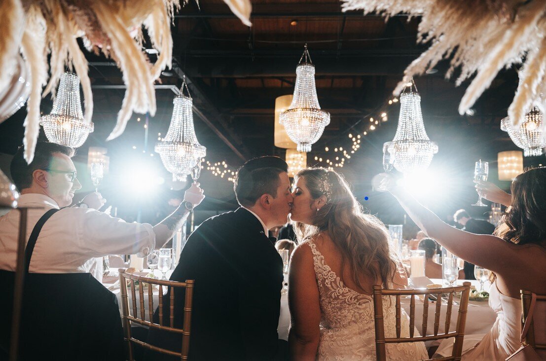 Wedding reception at Windows On The River, Ohio