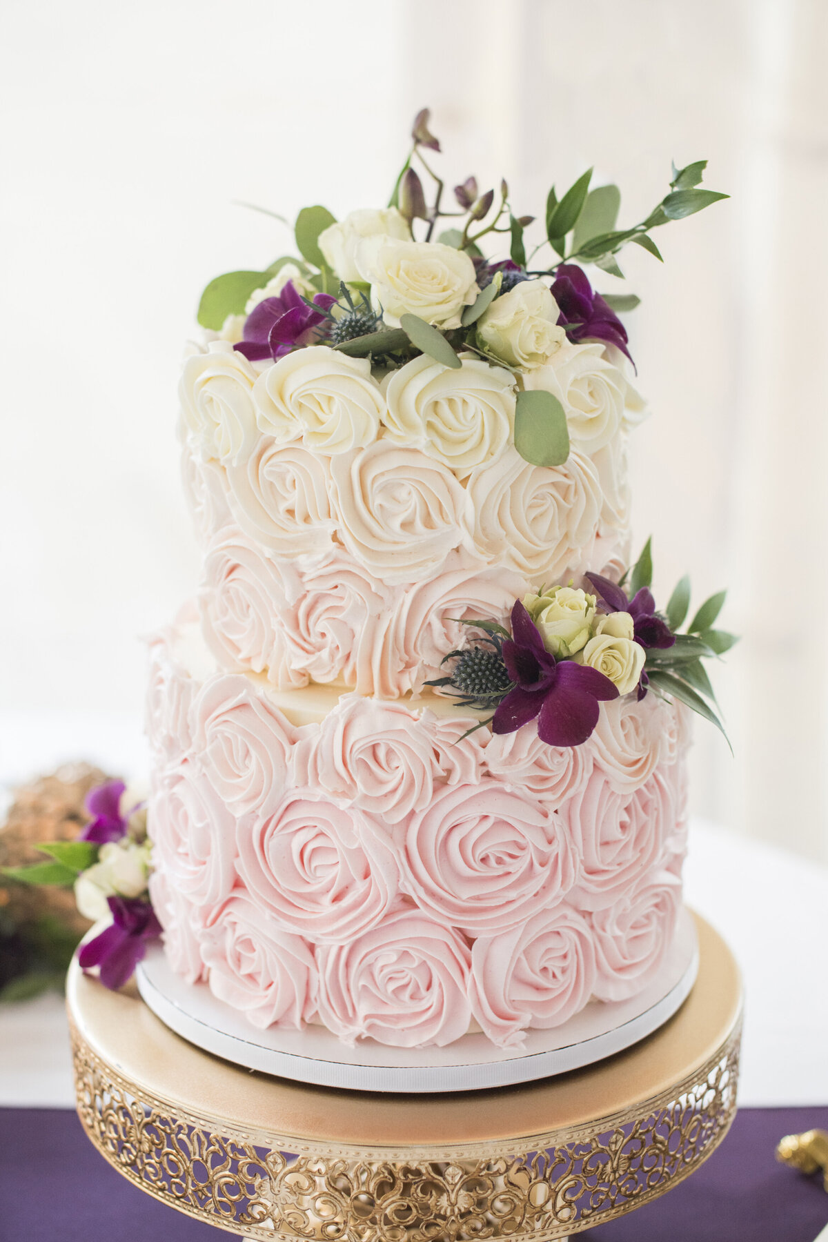 Wedding cake Asheville, NC photography
