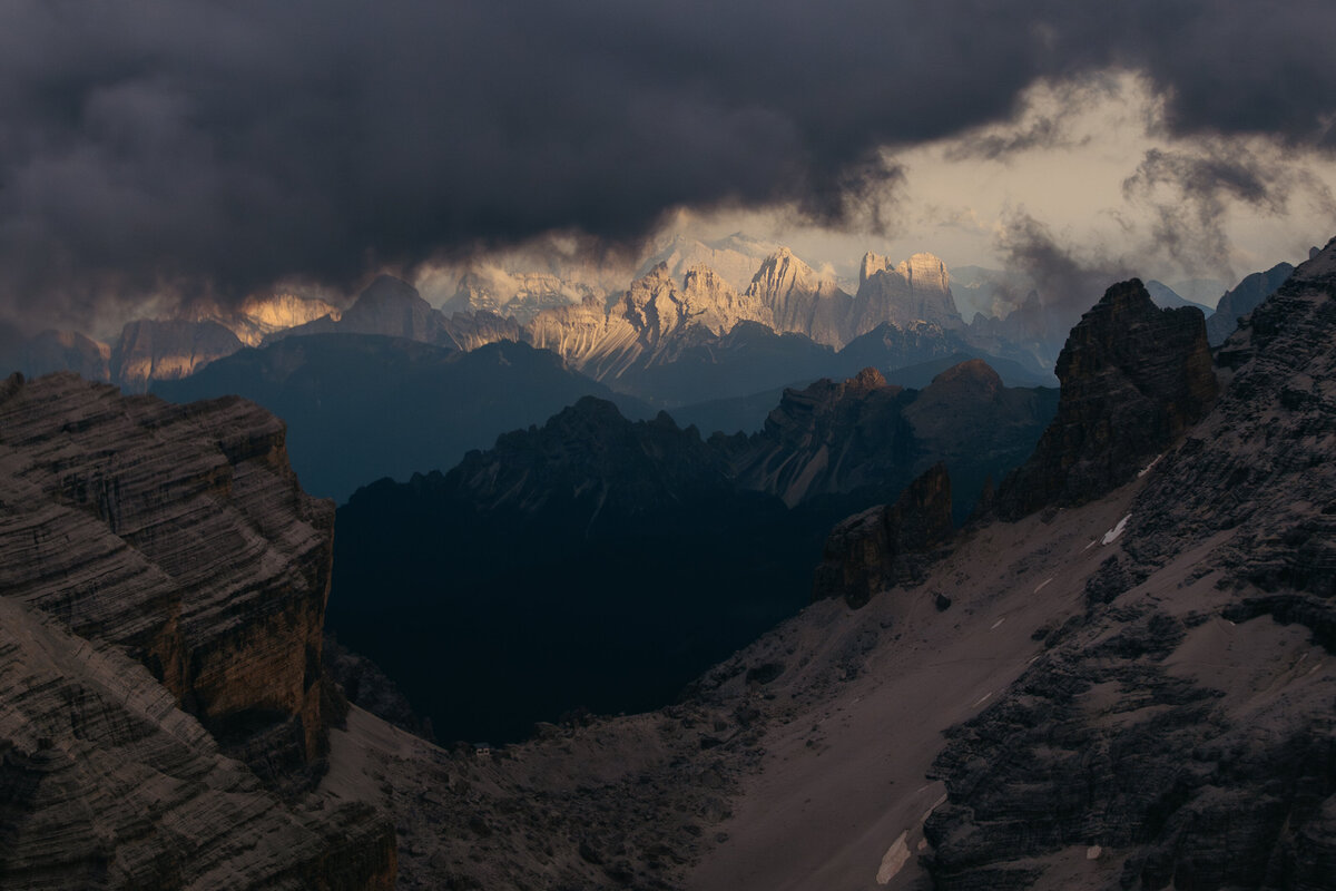 Marmarole helicopter Elopement Dolomites -8