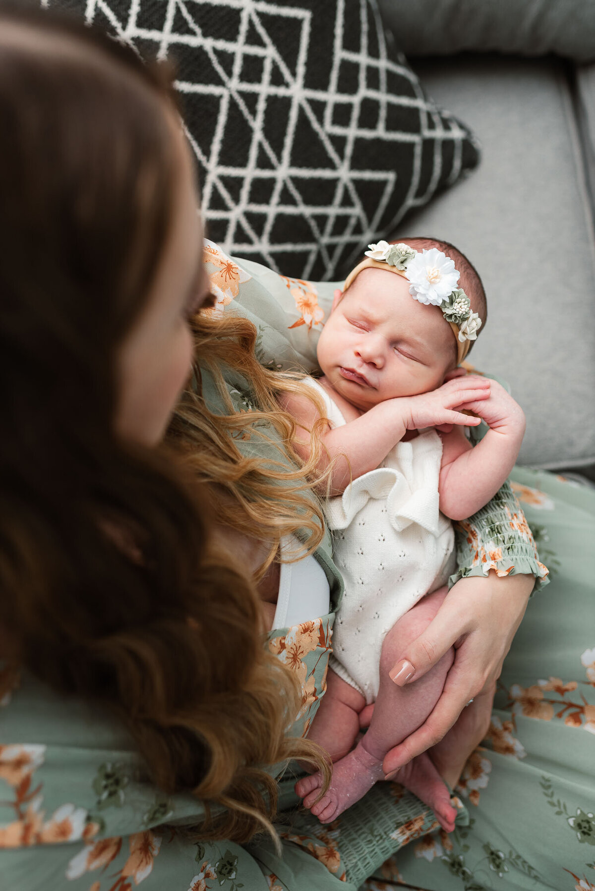 Flood Newborn Milestone Session, In Home Lifestyle Newborn Session, Somerset NJ, Nichole Tippin Photography-34