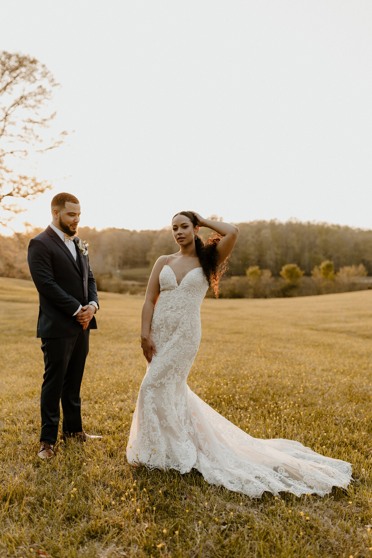 Lakefront Spring Wedding in Virginia | VA wedding photographer 33