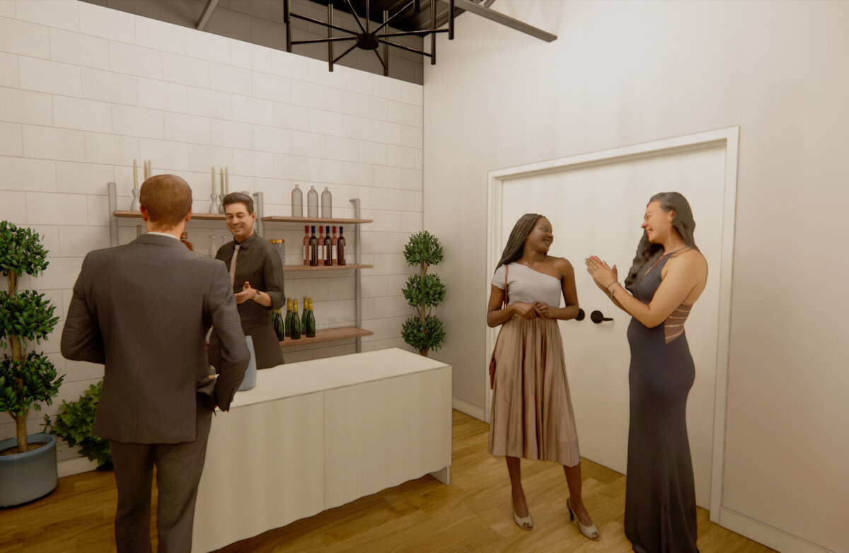 Flex Room- Styled as Bar