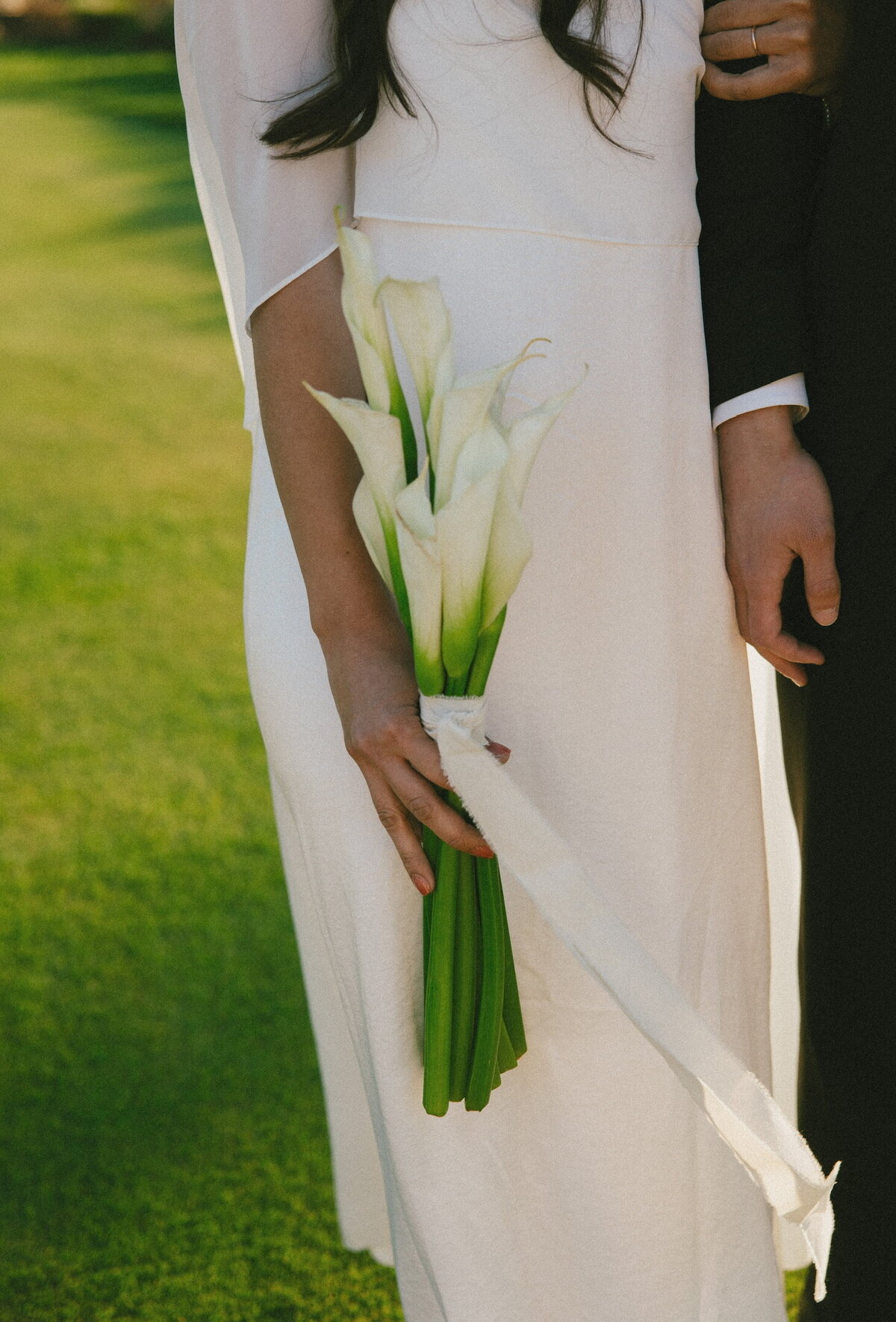Elegant Lily Wedding Bouquet