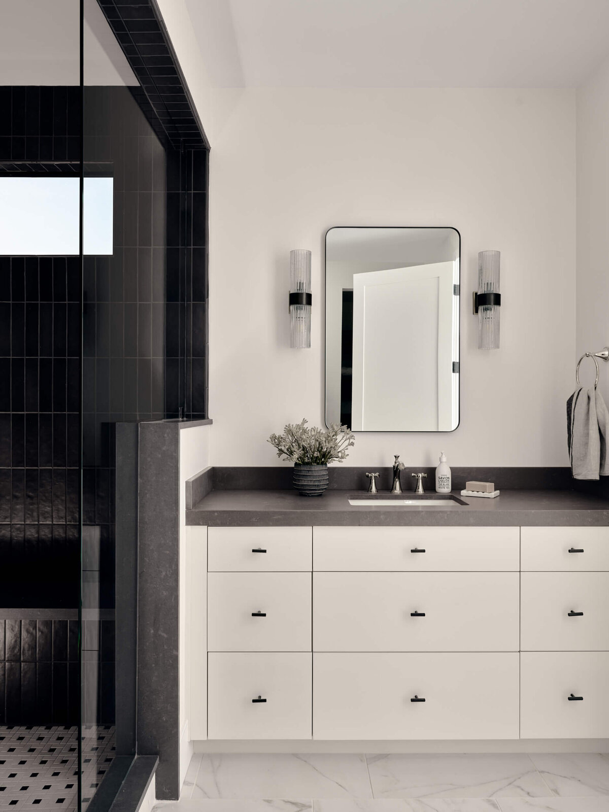014 A Lively Haus W Gold Dust guest bath one vanity and shower 8242 - Web