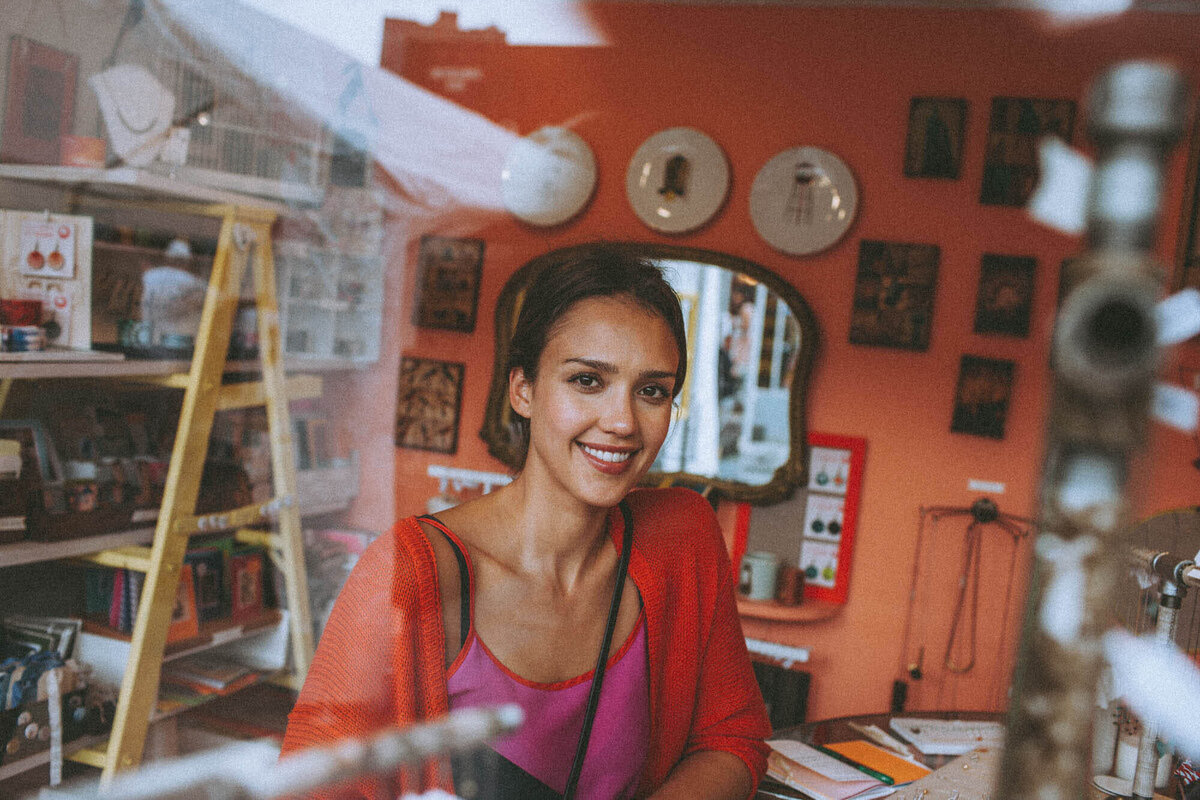 Jessica Alba personal brand photoshoot captured by Nick Onken — blending editorial lifestyle photography with authentic identity and Elevated Realism™.