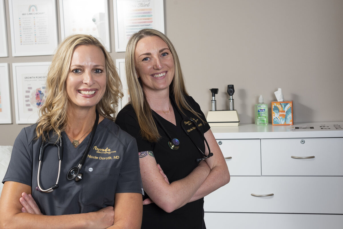 Dr. Nicole Dorotik, MD and Nicole Mortenson, RN