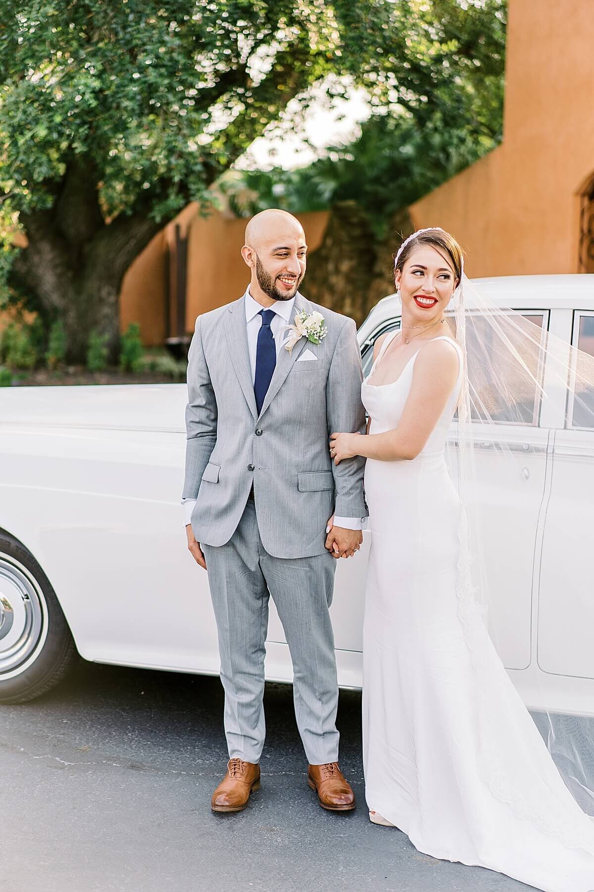 Bride and Groom Portraits at Agave Estates in Katy, Texas photographed by Alicia Yarrish Photography