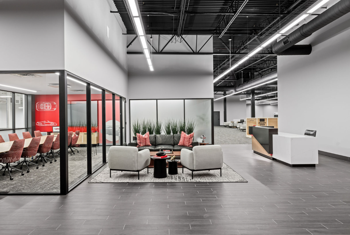 Office waiting area