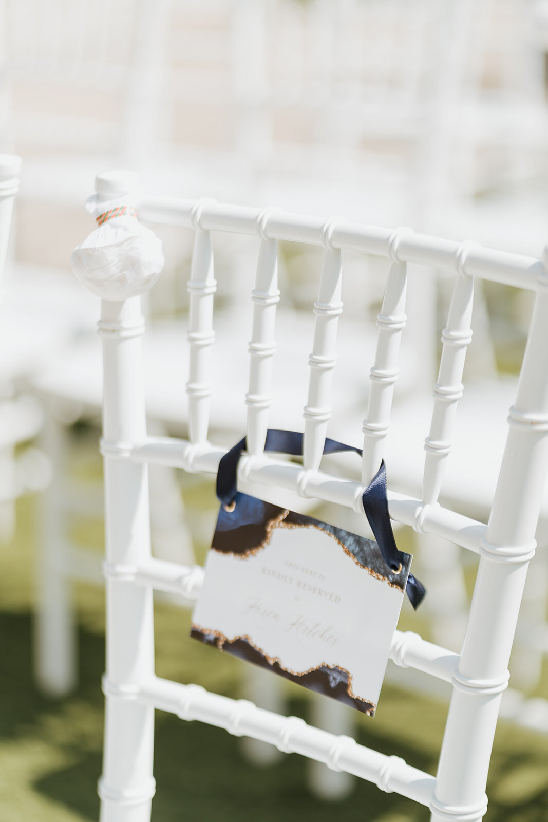 Ceremony Chair Details