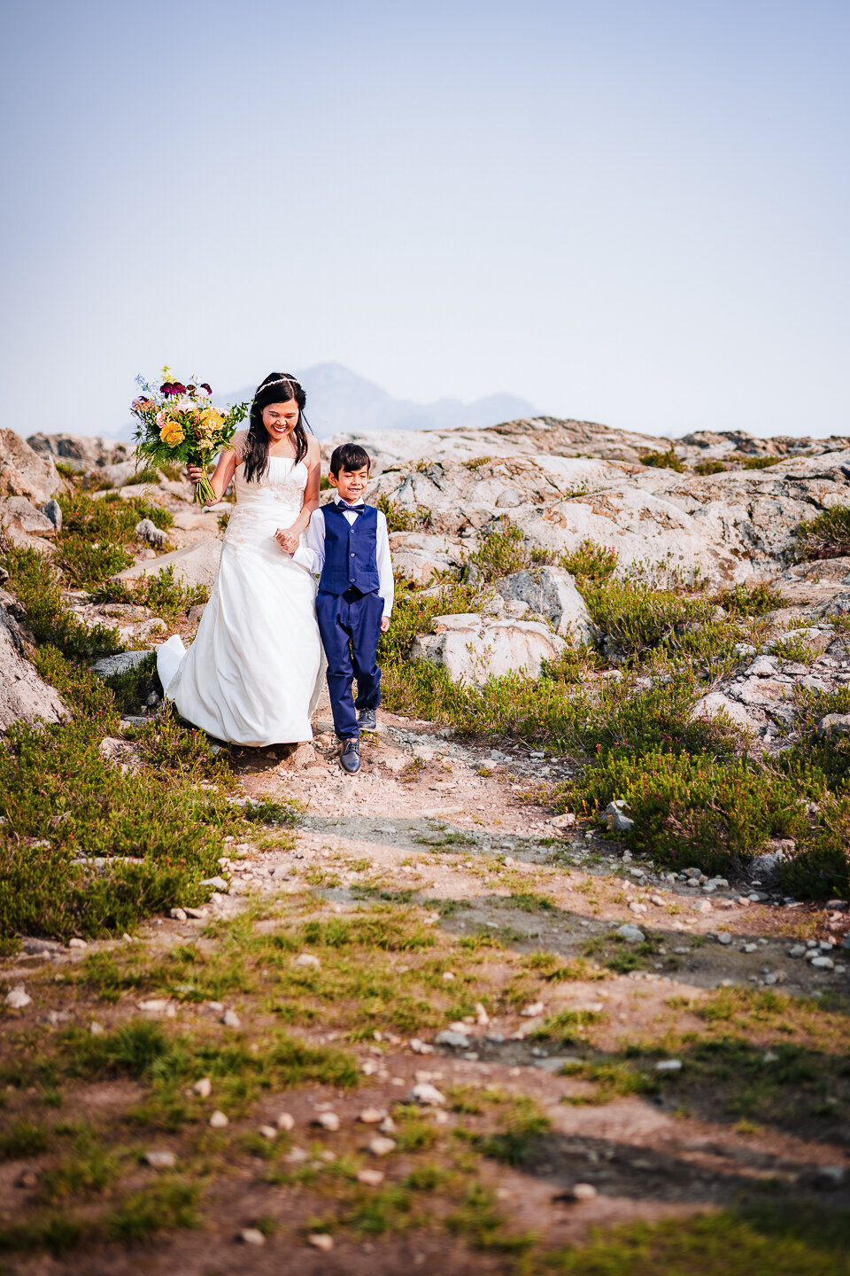 bride-walking-down-the-mountain-aisle