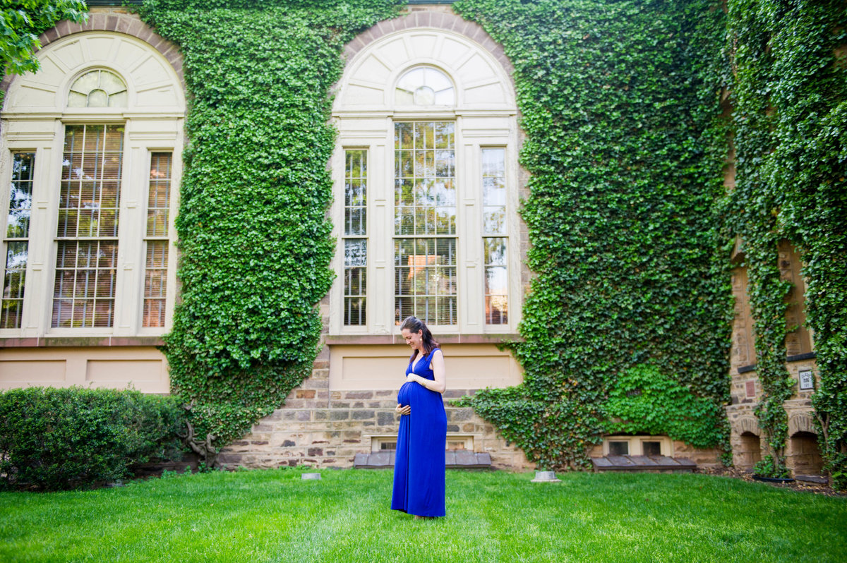 maternity photos at princeton university