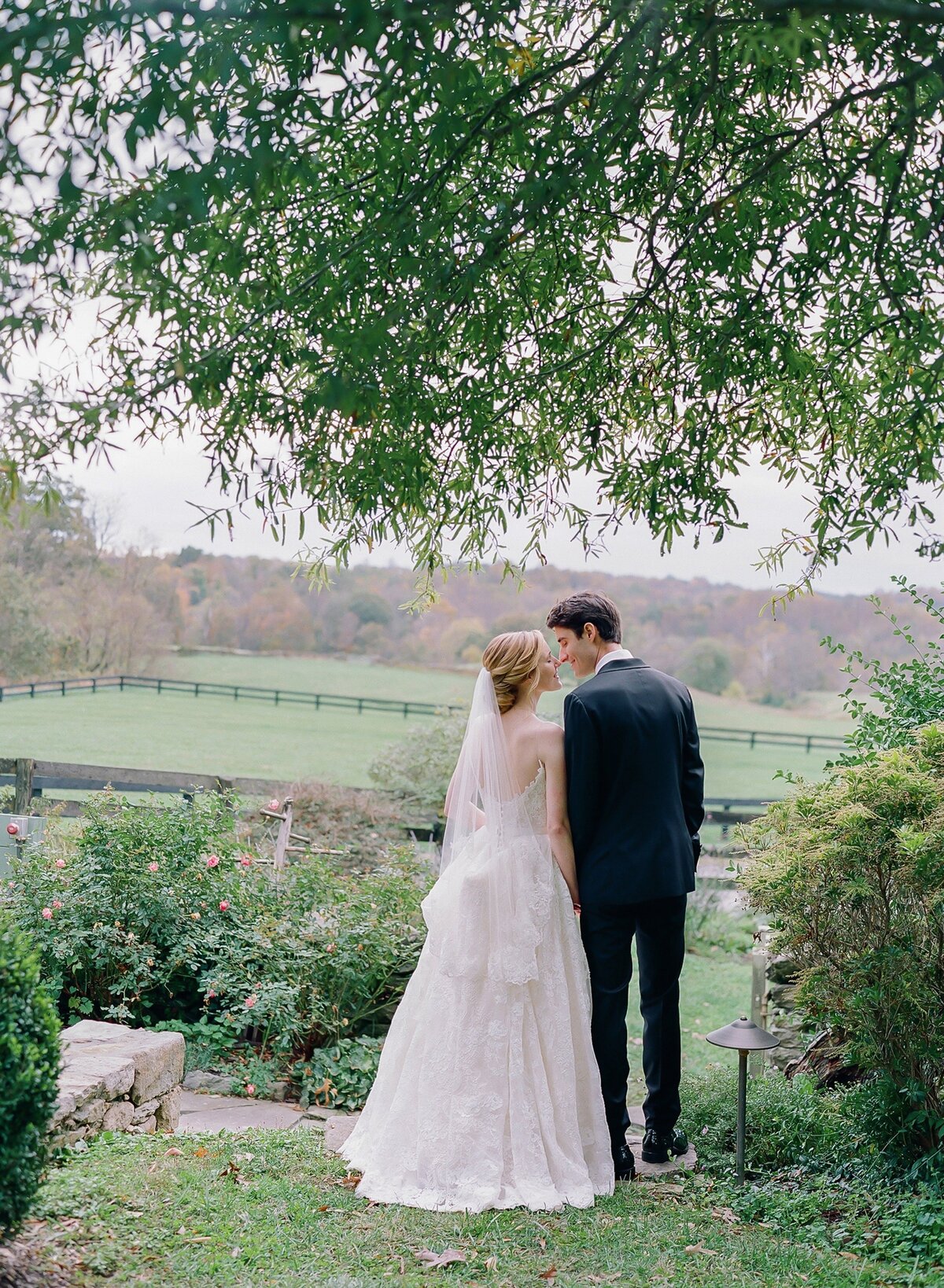 Fine Art Film Destination Wedding Photographer Vicki Grafton Photography Goodstone Inn Virginia Hunt Country Luxury Bride  53