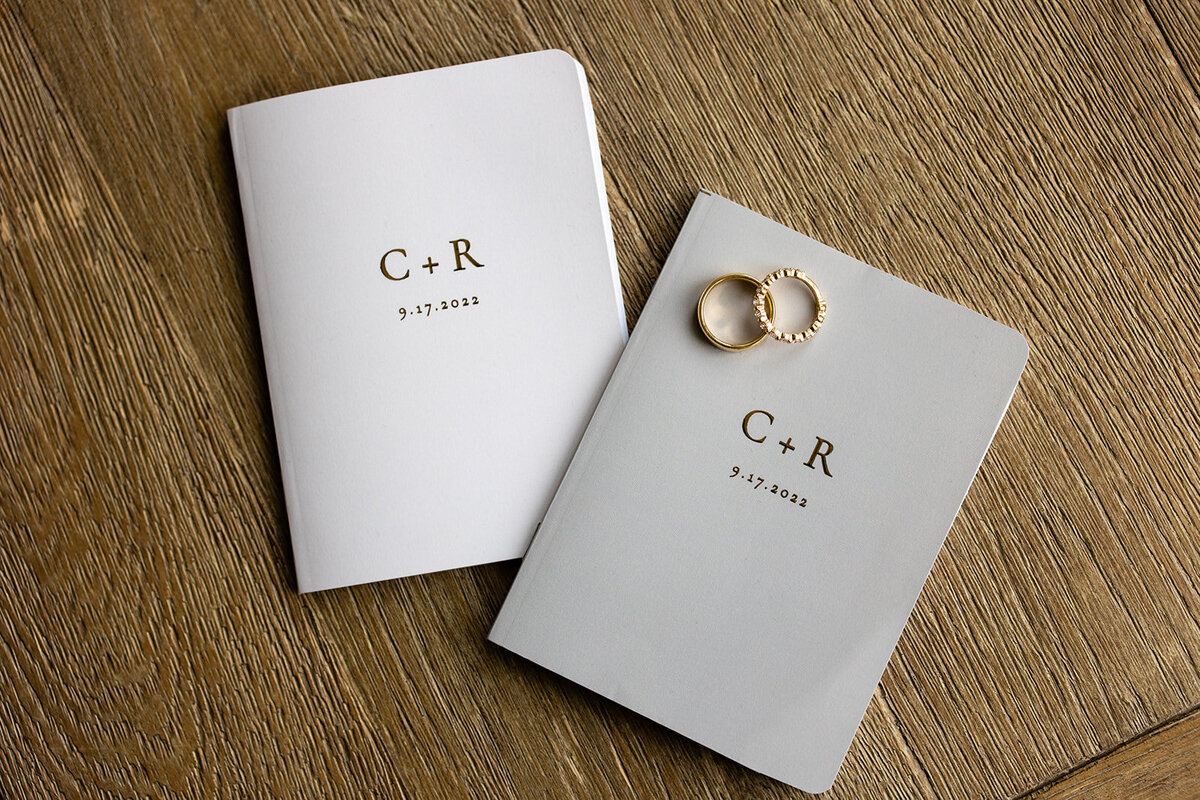 vow books for wedding