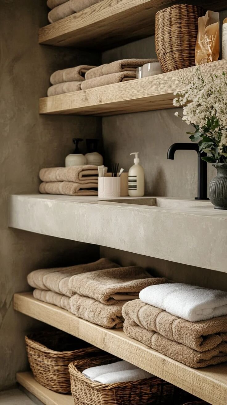 Elevate Your Bathroom Aesthetic with Cozy Minimalist Décor