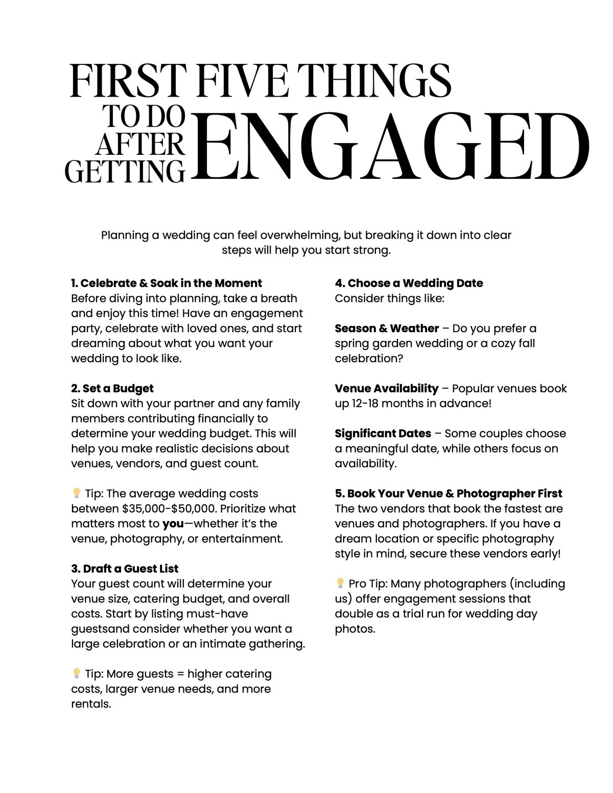 The Wedding Planning Starter Kit2
