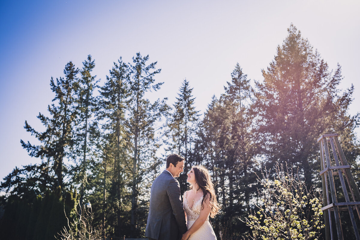 Couple at Horticultural Centre of the Pacific