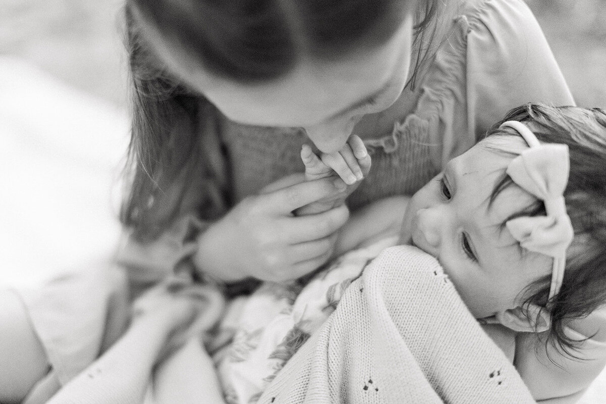 North Carolina family portraits with natural, outdoor setting