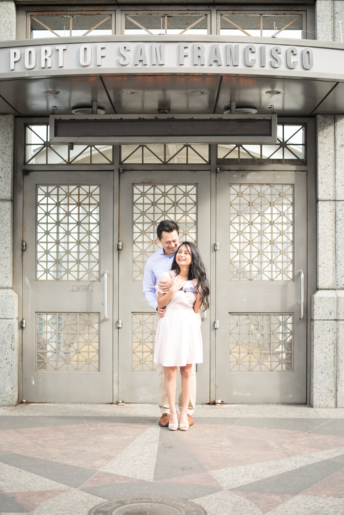 Ferry Building, San Francisco Engagement session 1