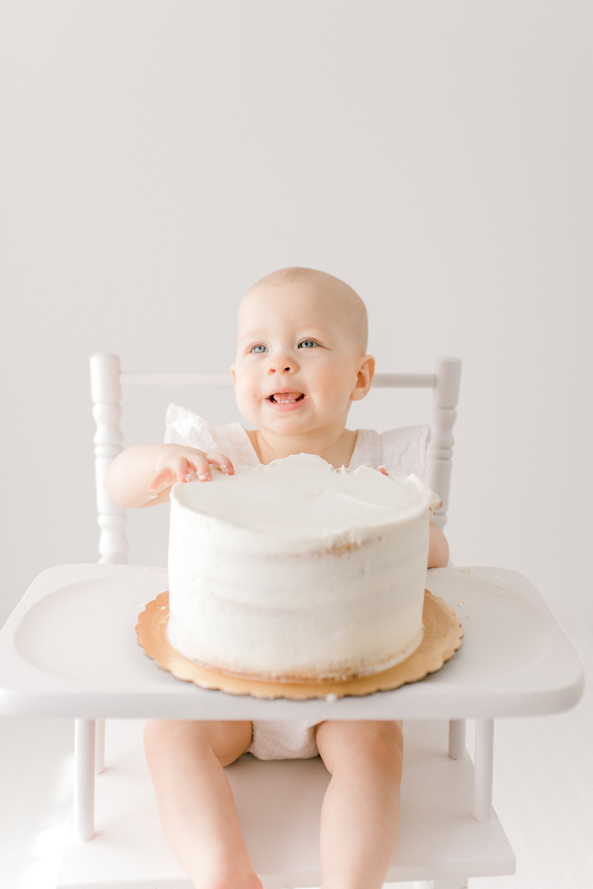 Charlotte One Year Smash Cake 9