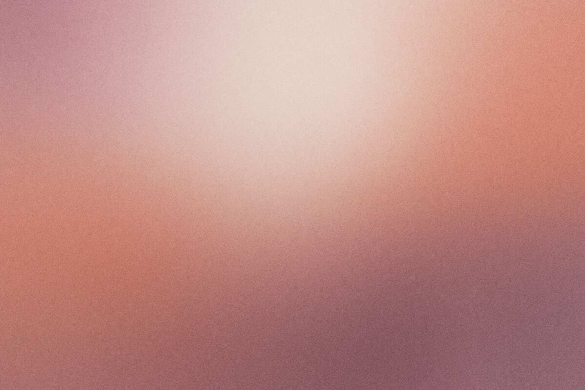 Soft gradient background of orange and purple used in Leslie Hansen Associates branding
