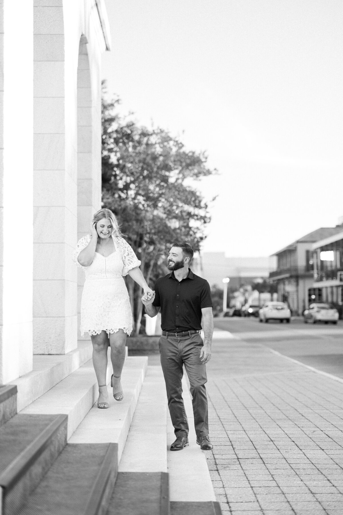 Jessie Newton Photography-Anthony and Emily Engagements-City Hall-Biloxi, MS-73