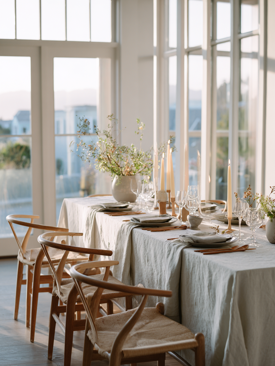 krista5123_long_modern_dinner_table_with_white_linen_glowing__718abdf2-b8c1-425a-979b-22ad64497e97_2