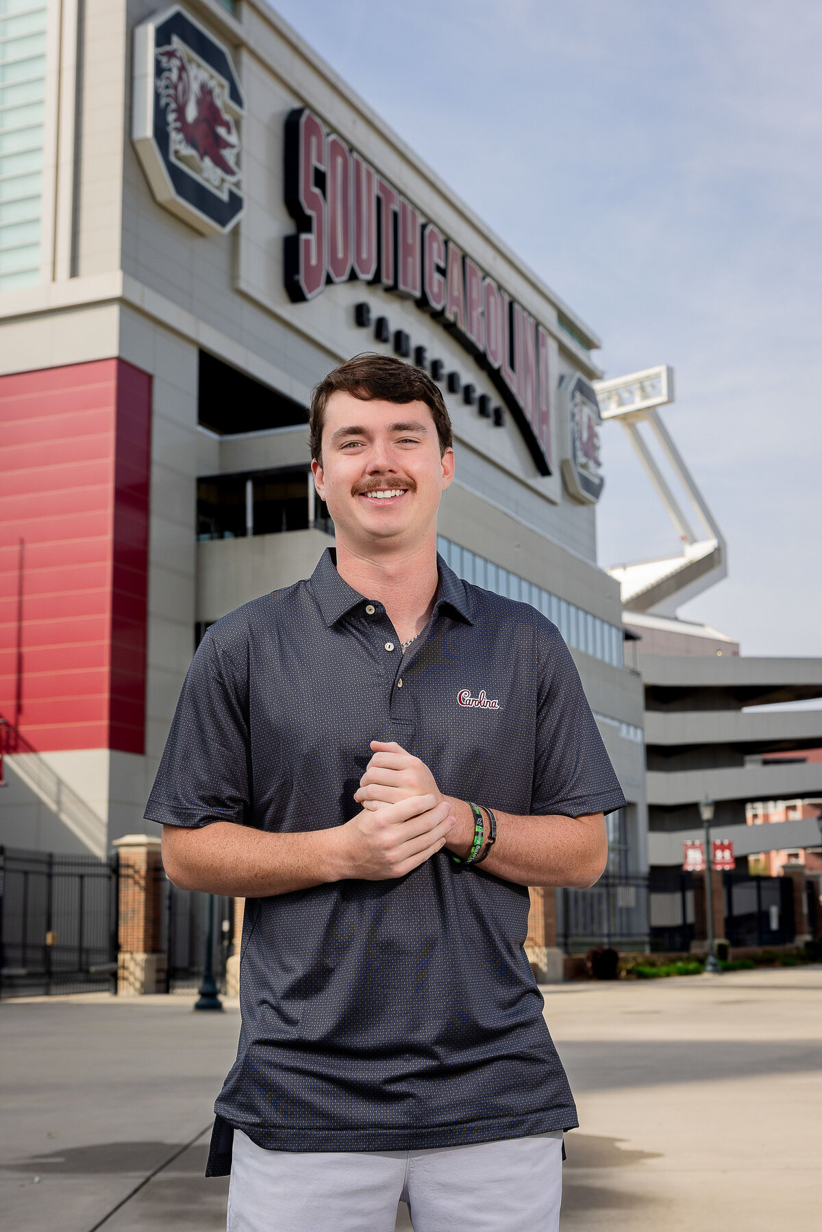 Trent S-8641 Williams Brice Stadium Senior Portraits USC