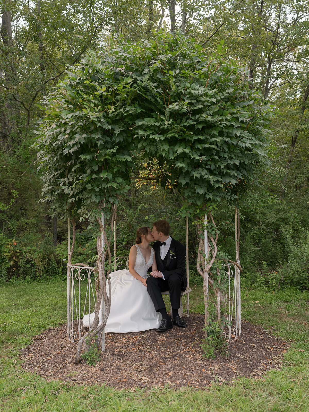 Annalise & Jonathan Tented Private Residence Connecticut Wedding-85