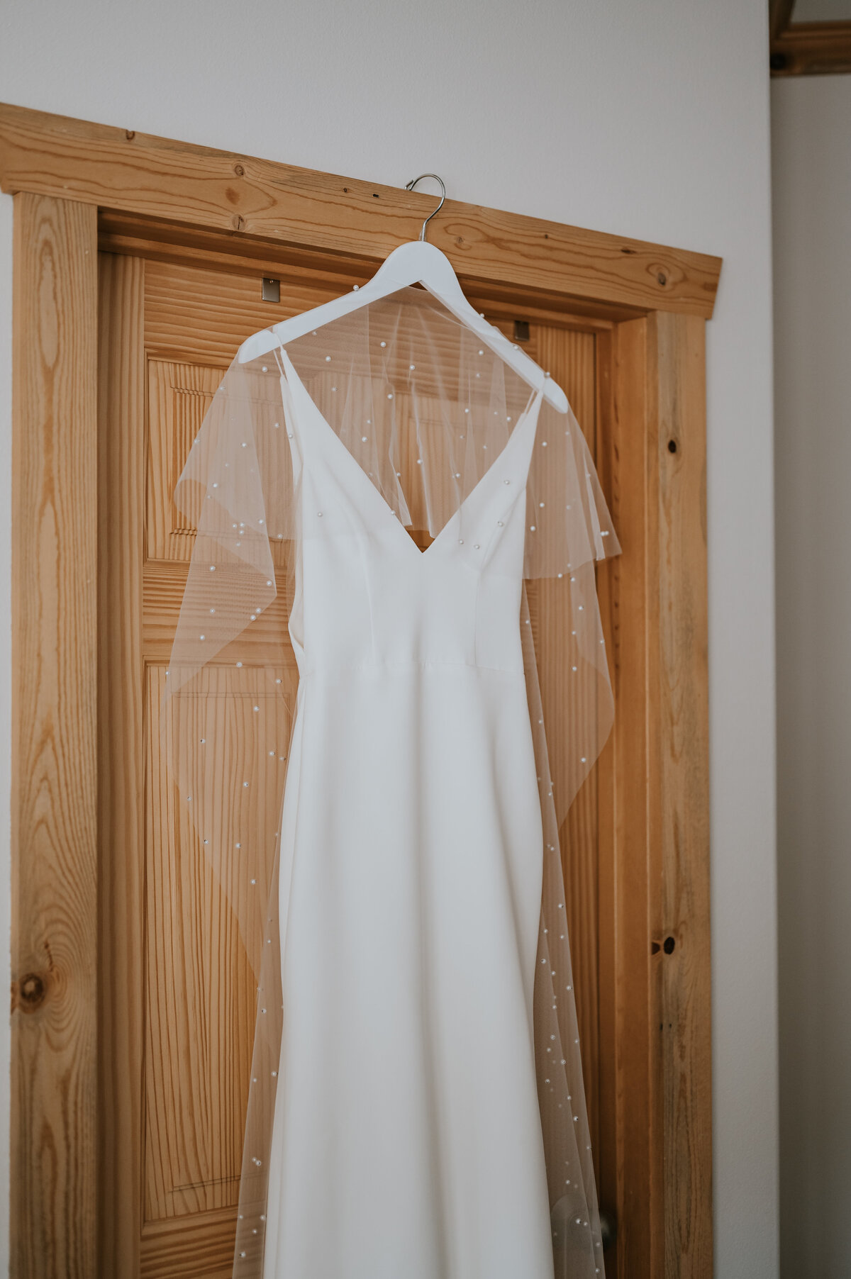 Wedding dress bridal and spa nontraditional, veil, destination, elopement in Wyoming near Yellowstone