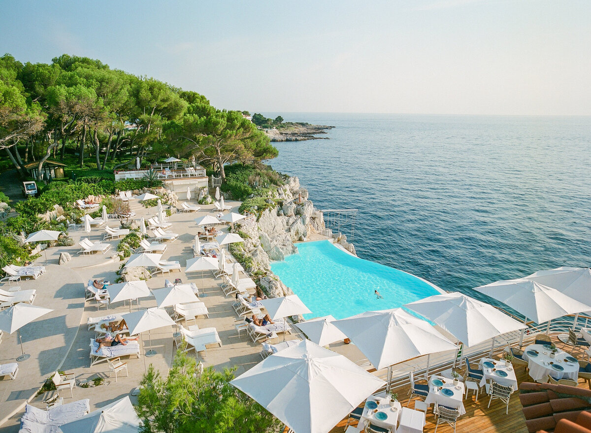 Luxury wedding planner at Hotel du Cap Antibes