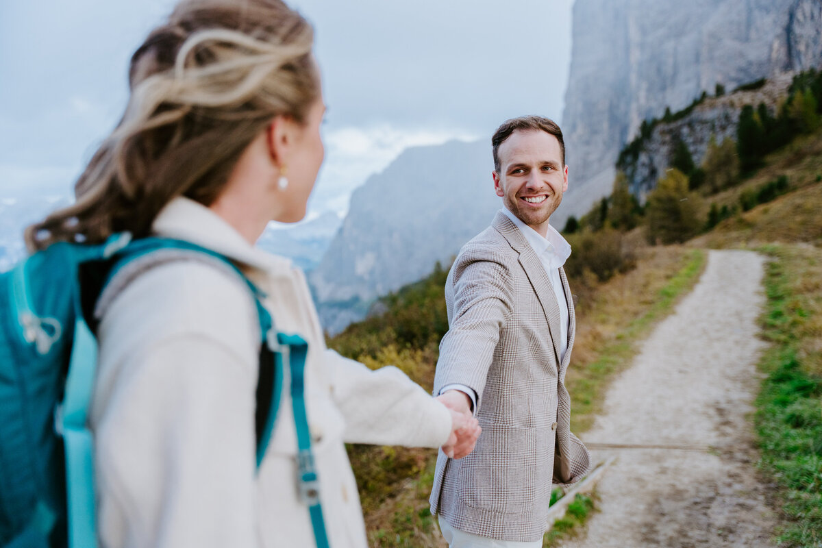 Passo Gardena Elopement -8