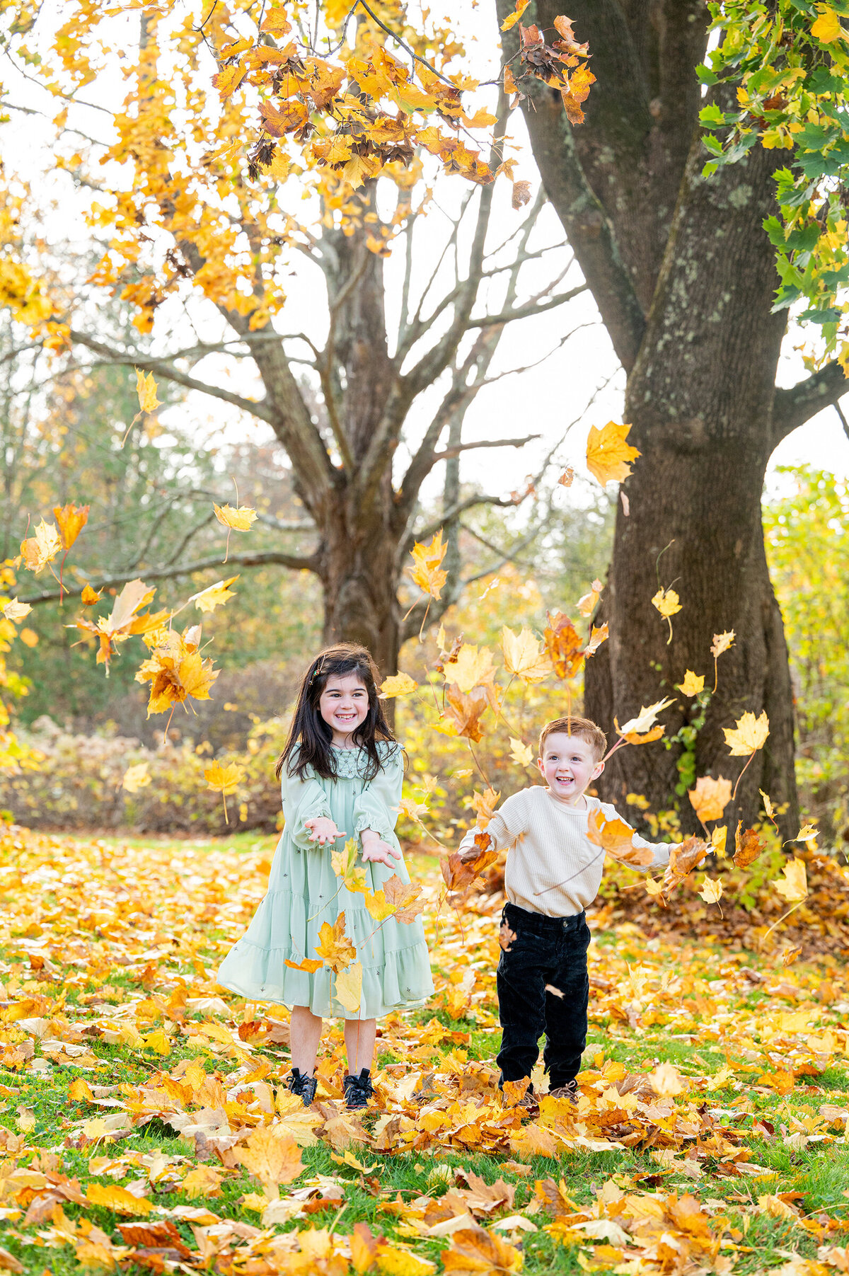 Throwing_Leaves_Sibling_Photo