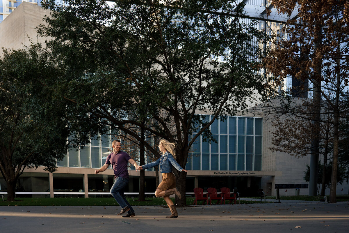 Downtown Dallas Engagement Session