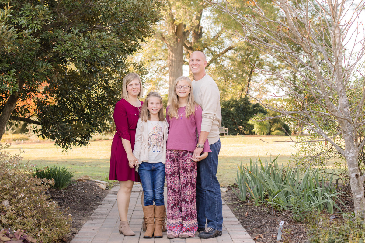 Photography by Tiffany - NC Wedding and Family Photographer - JC Raulson Arboretum Family Session - November 03, 2017 - 2