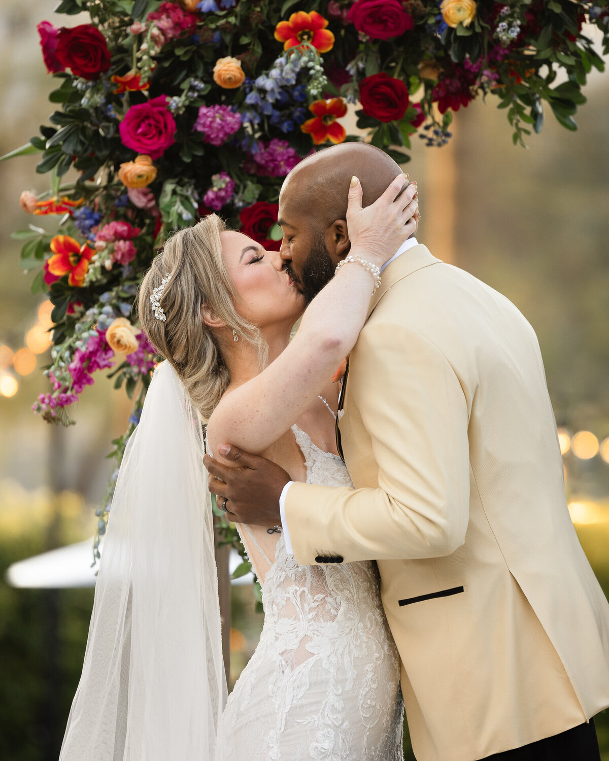 Bride and groom at Sanctuary Camelback Mountain