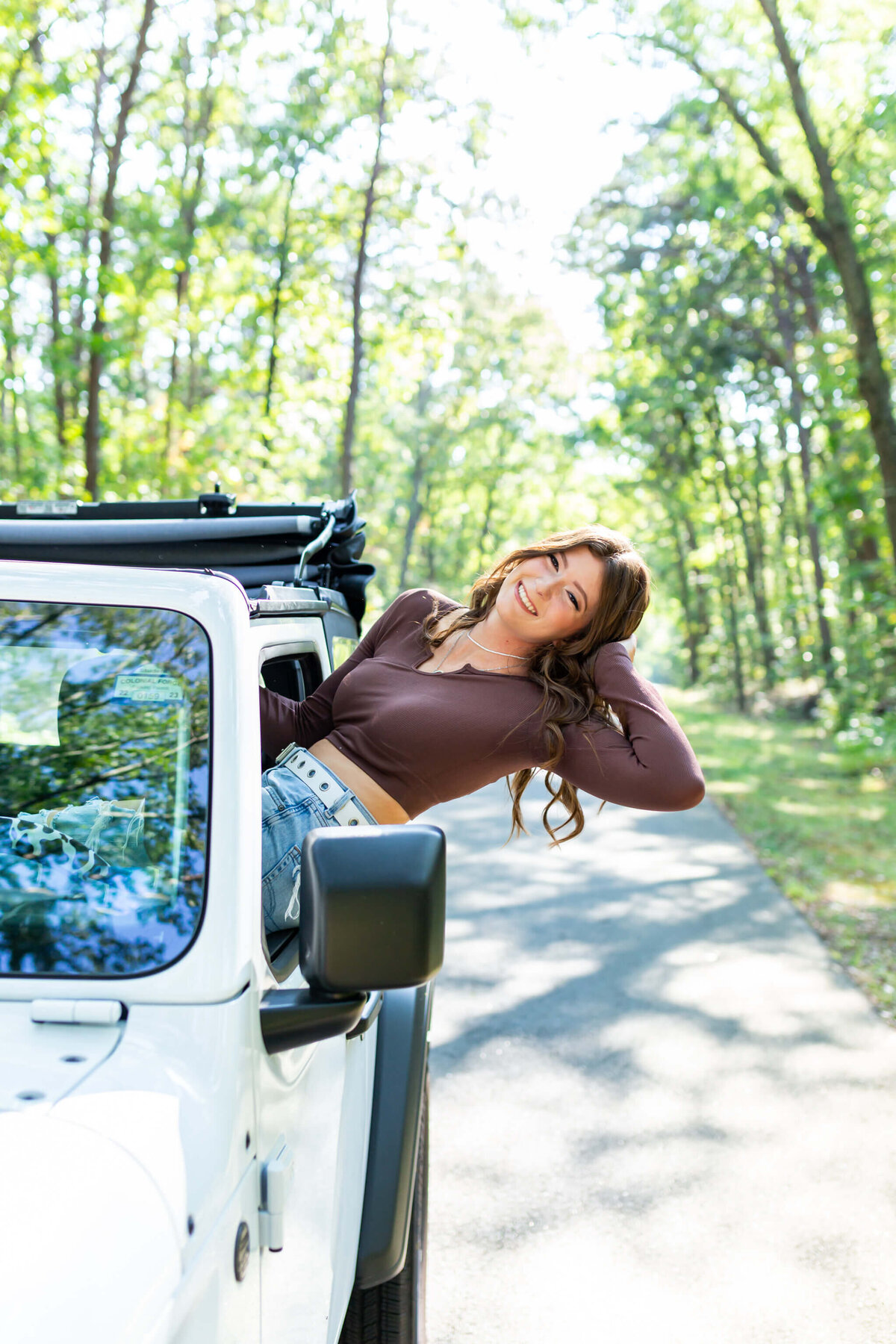 Virginia Jeep Summer Senior Session 9