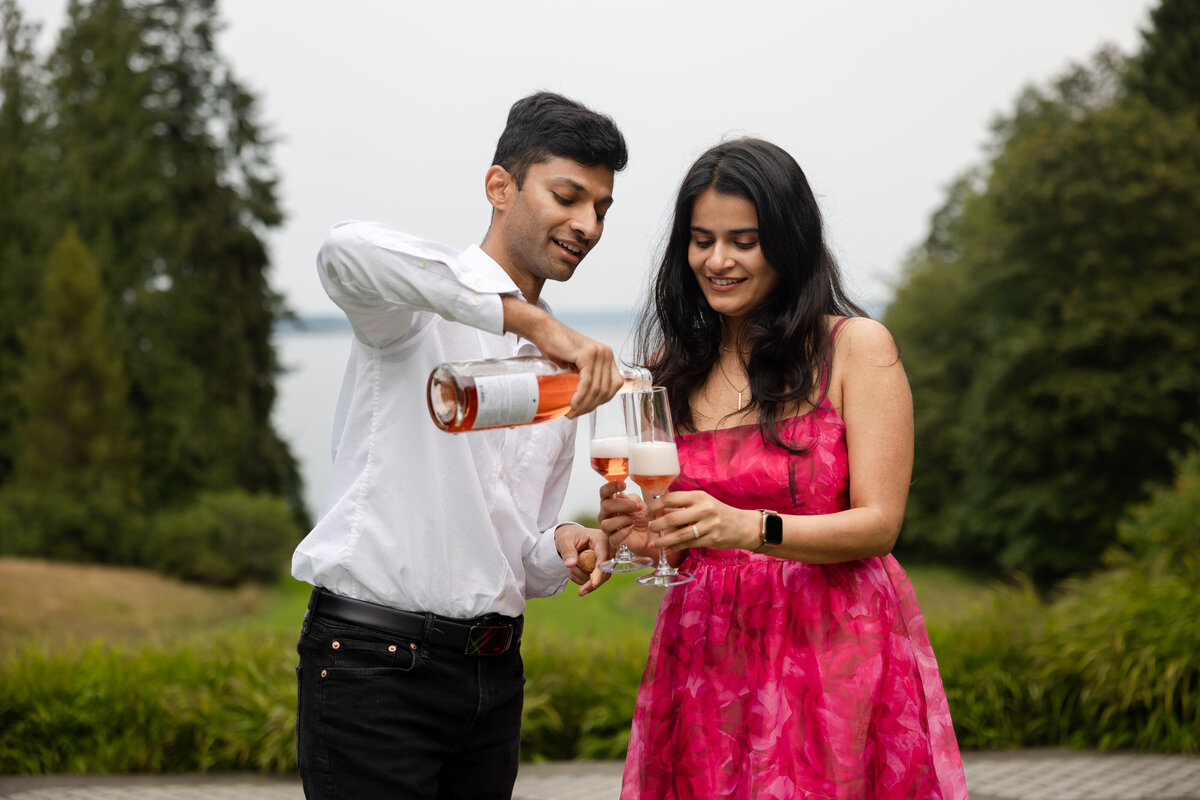 Surprise Seattle wedding Proposal, engagement photography Bainbridge Island- 26