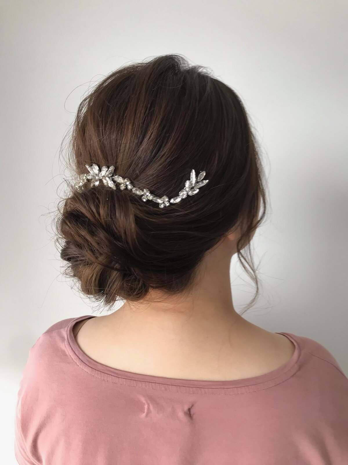 Clean Texture Low Updo Accessories August 2021 picture