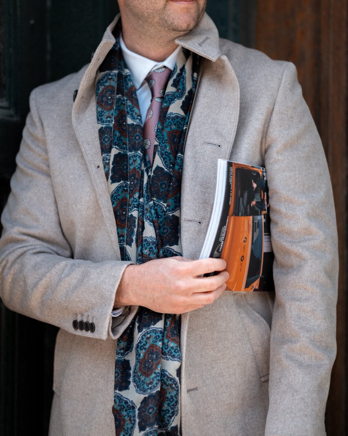 Clothing brand photos for a gentleman's store