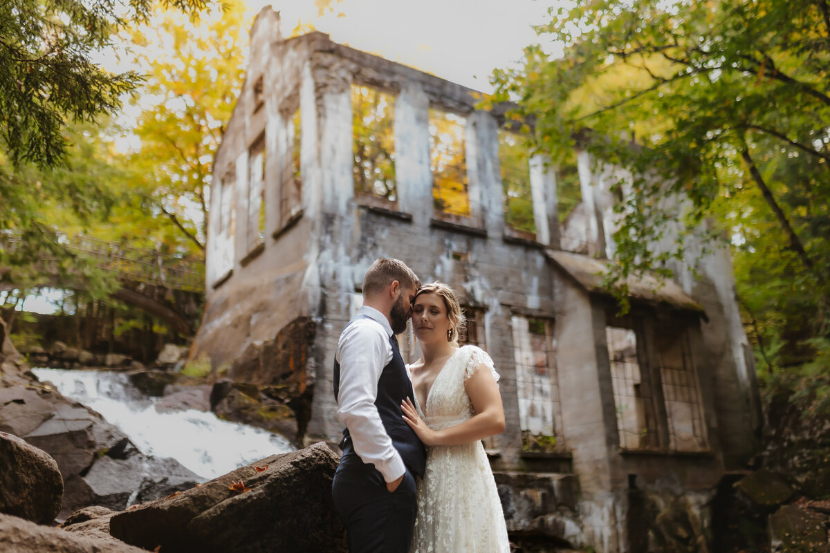 North-Saplings-Photography-Carbide Willson Ruins Gatineau Park Elopement Wedding-5
