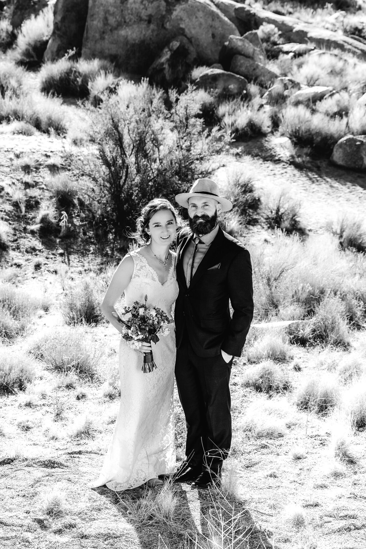L & M in B & W-1