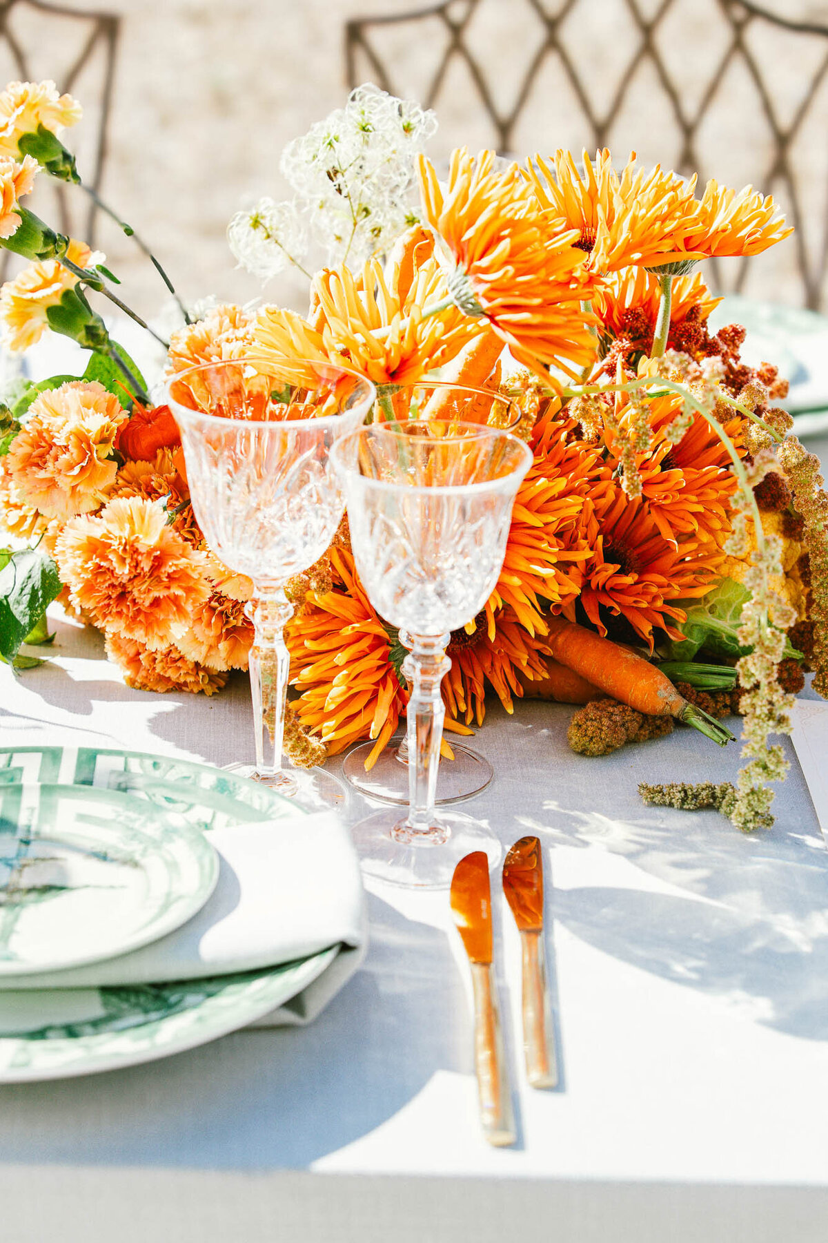 Wedding_Château _Champlâtreux_florist_trend _2025_vegetables_flowers_Capucineatelierfloral243