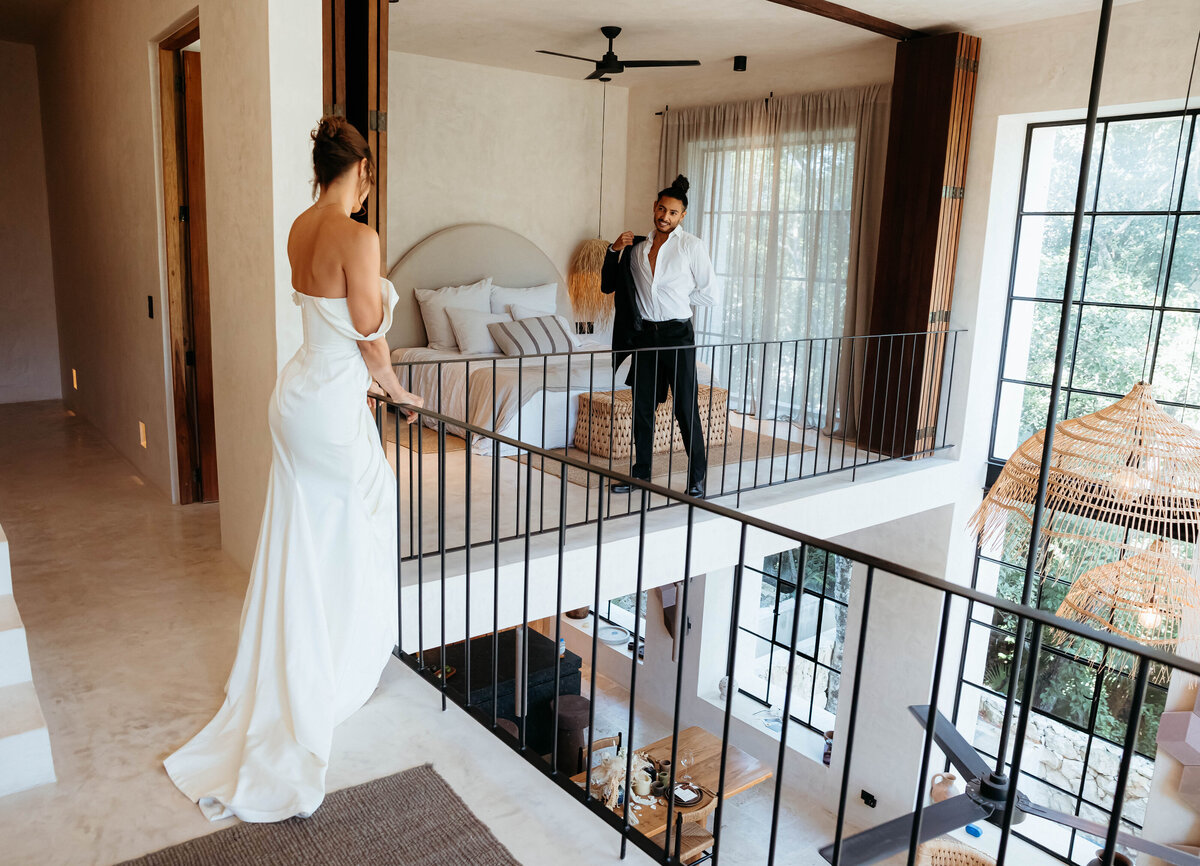 2. Getting ready - Tulum, Mexico wedding -9239