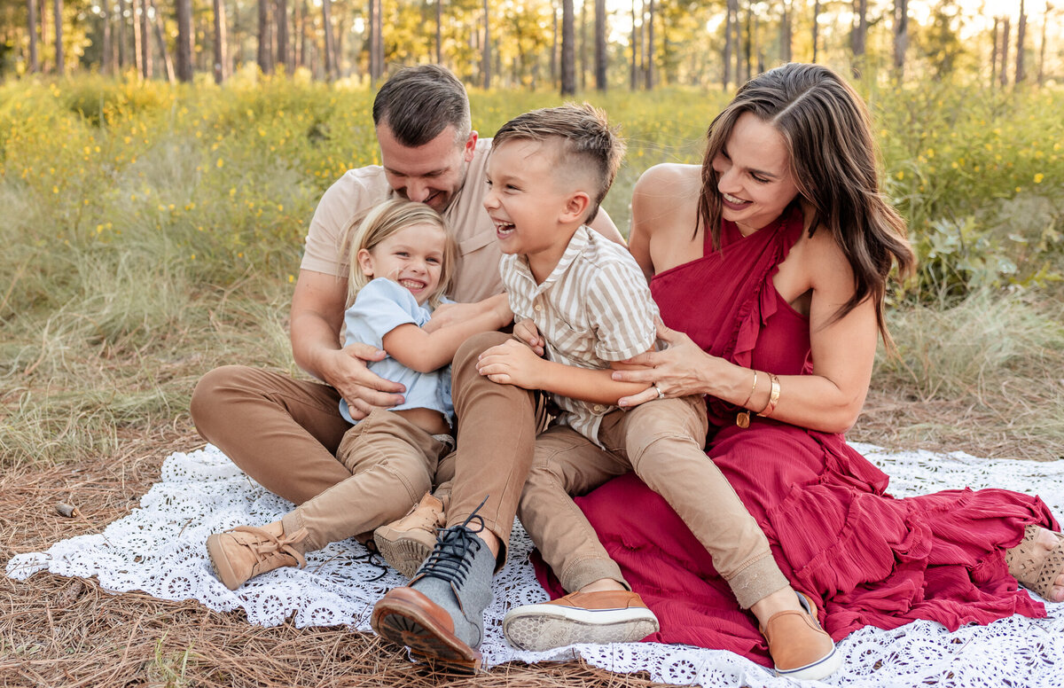 Family session at Wekiwa State Park