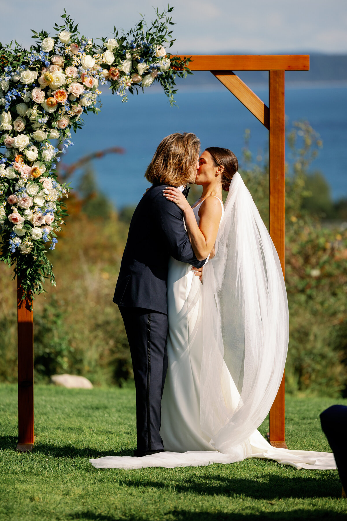 Saltwater Farm San Juan Island Wedding