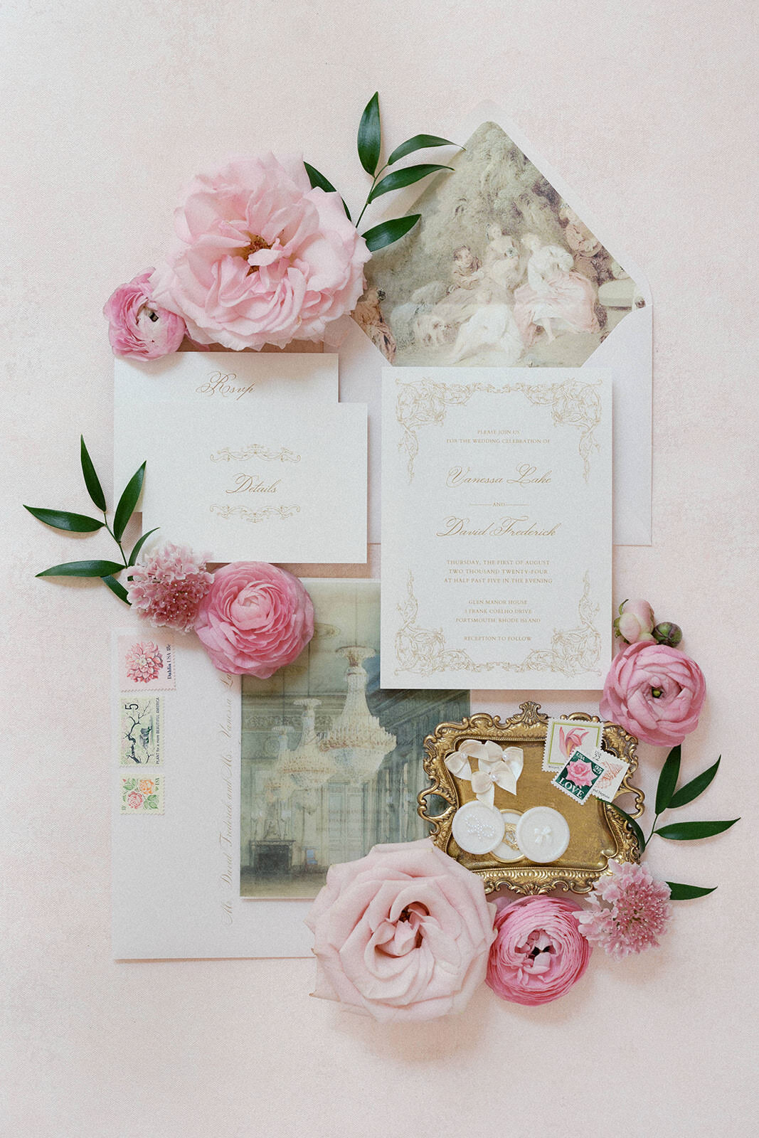 Pink destination wedding in newport-Halie Child Photography-1