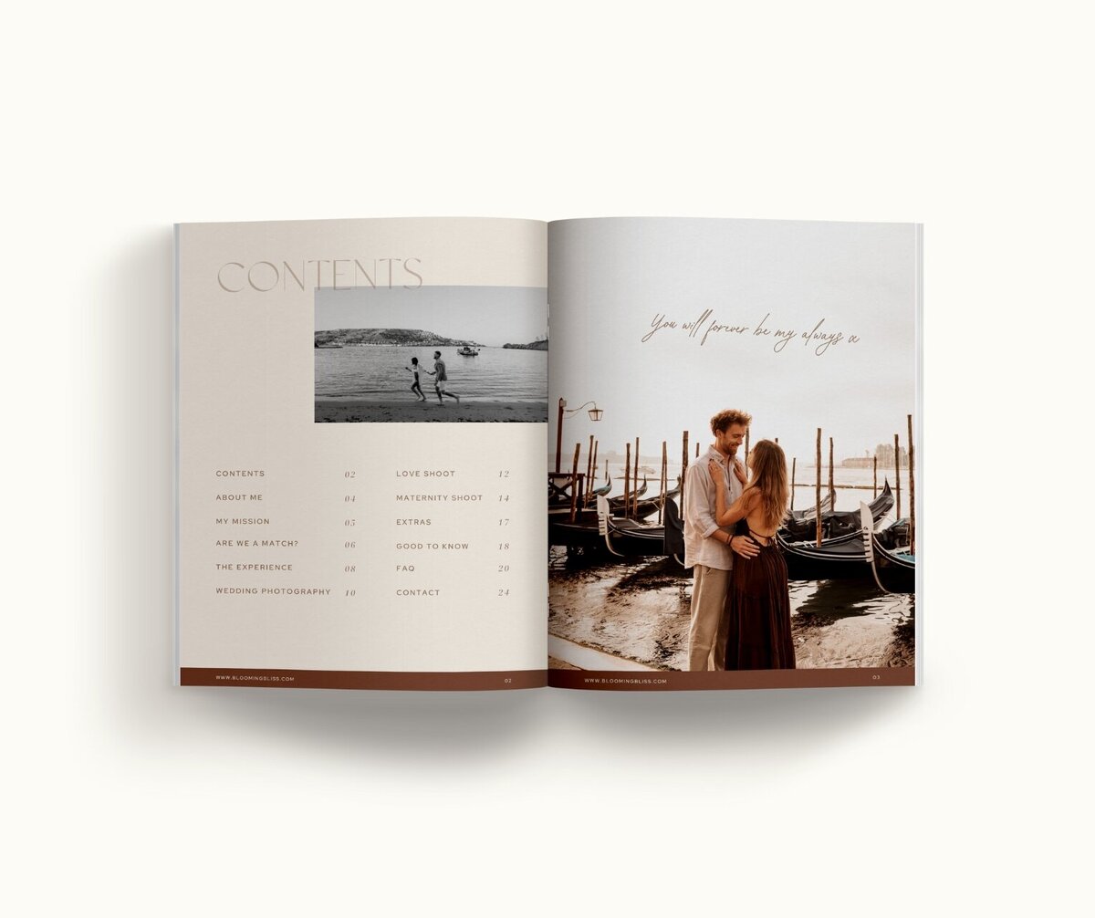 Canva minimal pricing guide for photographers Blooming Bliss 3