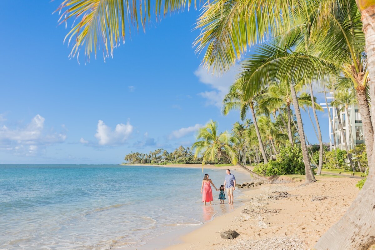 Oahu family photographer mini session
