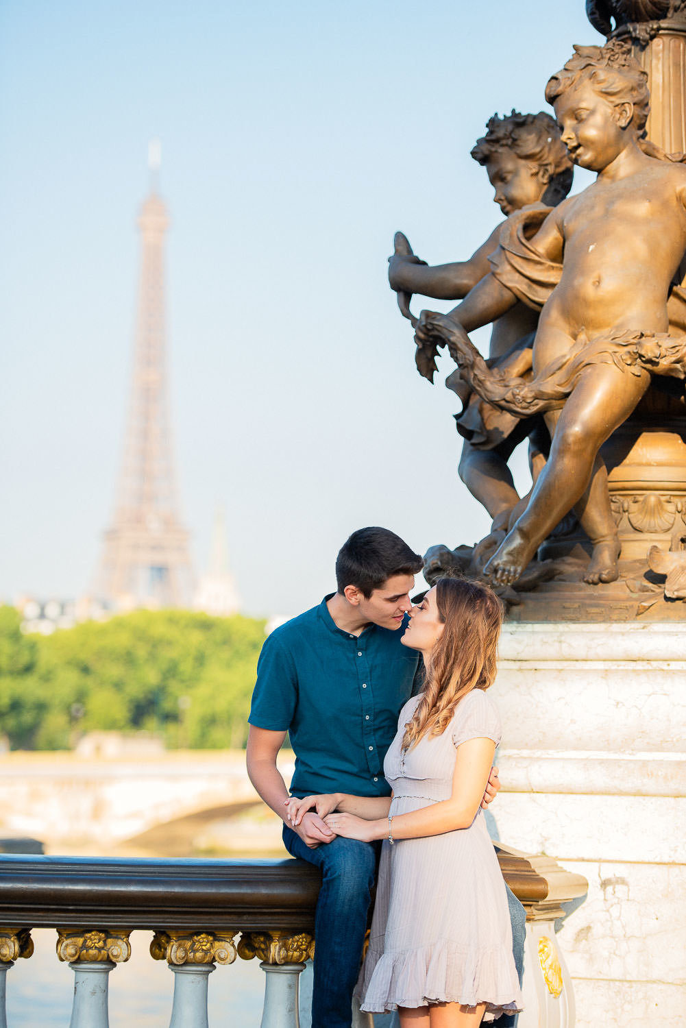 Paris engagement photoshoot for Andrei & Daniela June 2018-1