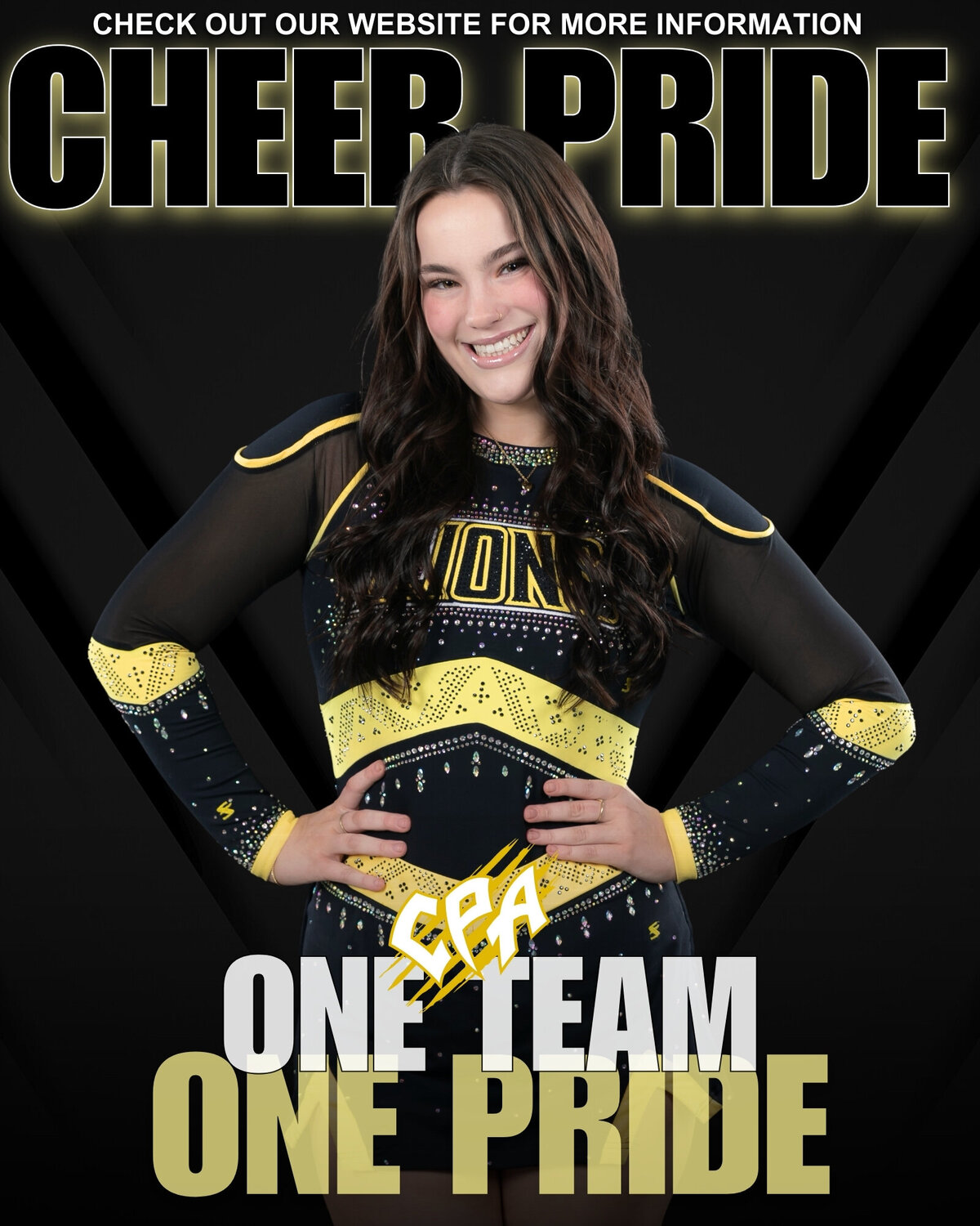 Cheer Individual Poster
